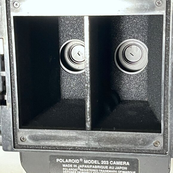 Polaroid Minipassport Model 203 Instant Film Camera As-Is Vinatge Display. - Picture 9 of 15